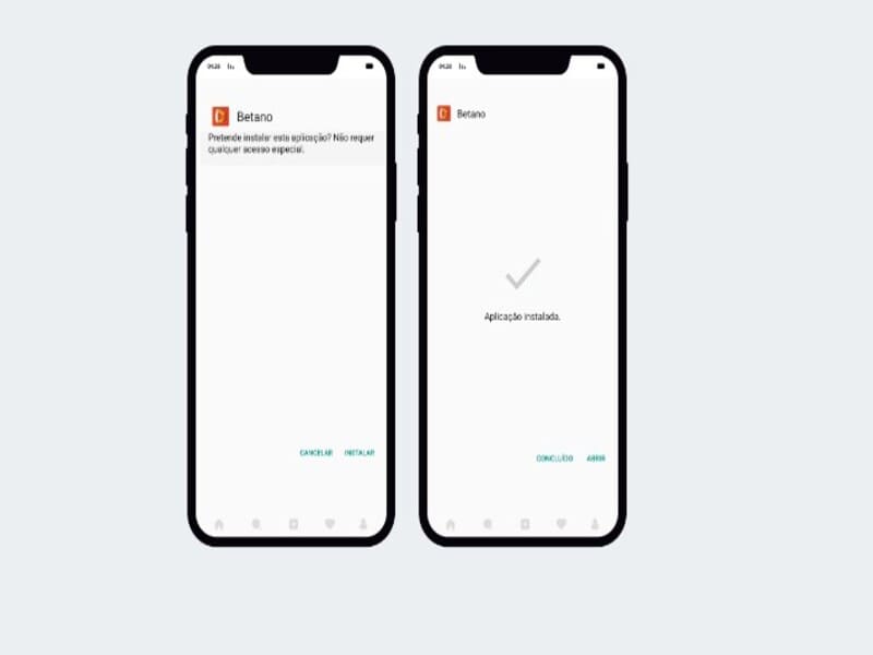 No App Betano você poderá